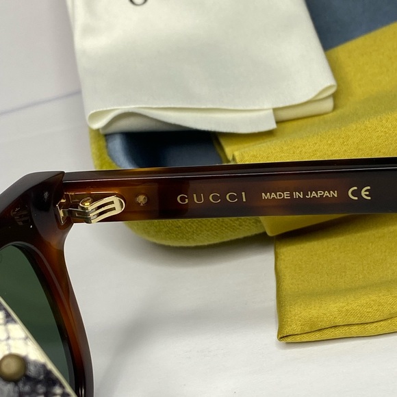 New Auth - GG0671S Sunglasses by Gucci™. Shape: Rectangle, Material: Acetate, - Picture 9 of 12
